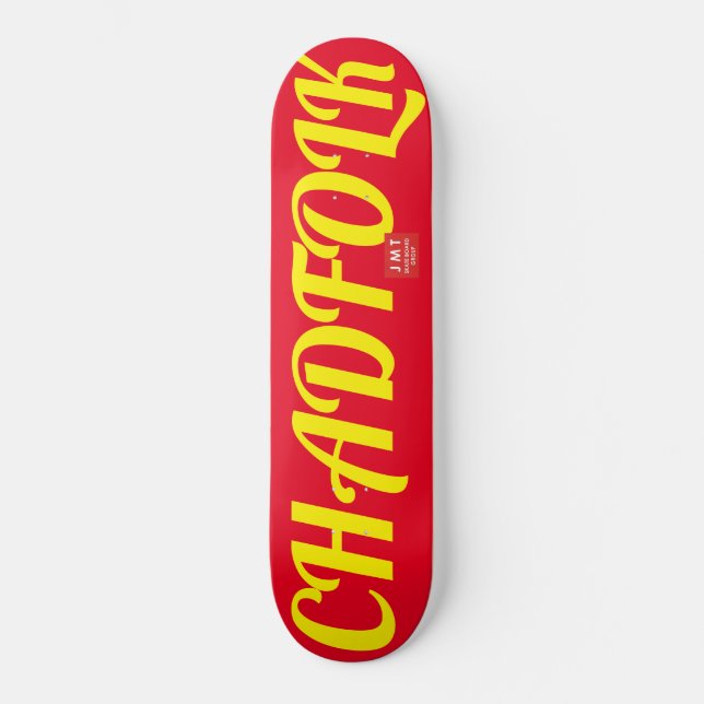 CHAD FOLK Skateboard (Front)