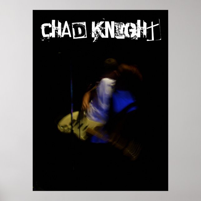 Chad Knight Blurry Tie Poster (Front)
