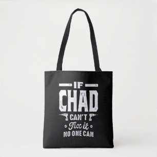 Chad Personalised Name Birthday Tote Bag
