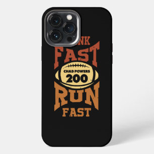 Chad Powers - Think Fast Run Fast - Vintage Retro iPhone 13 Pro Max Case