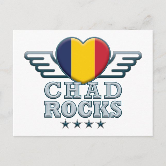 Chad Rocks v2 Postcard (Front)