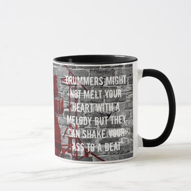 Chad Szeliga Drummer Quote Mug (Right)