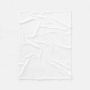 Chad's Gang First Name Chad Bachelor Party Wedding Fleece Blanket