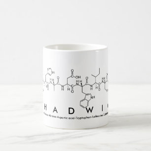 Chadwick peptide name mug