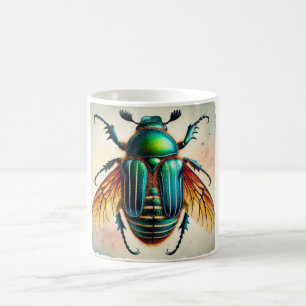 Chafer Insect 110724IREF118 - Watercolor Coffee Mug