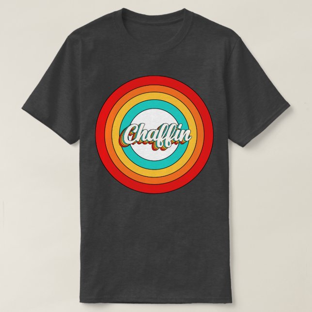 Chaffin Name Shirt Vintage Chaffin Circle (Design Front)
