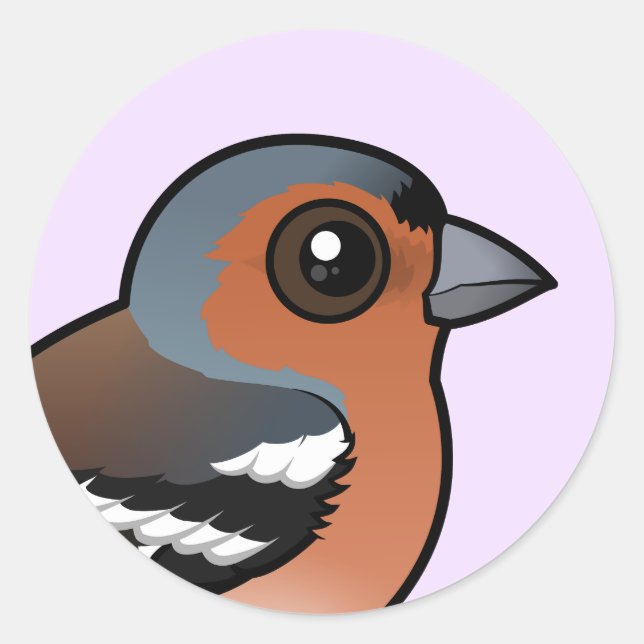 Chaffinch Classic Round Sticker (Front)