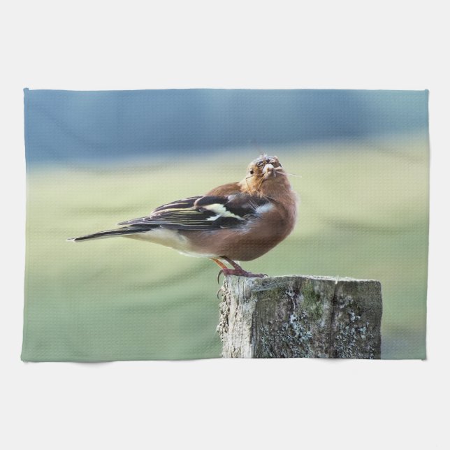 CHAFFINCH TEA TOWEL (Horizontal)