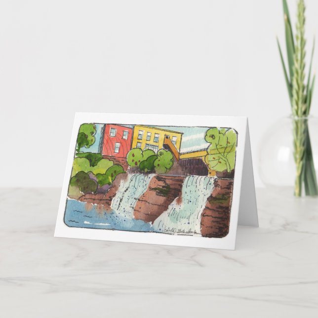 Chagrin Falls Folded Note Card (Front)