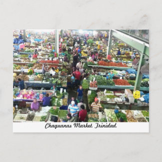 Chaguanas Market, Trinidad Postcard