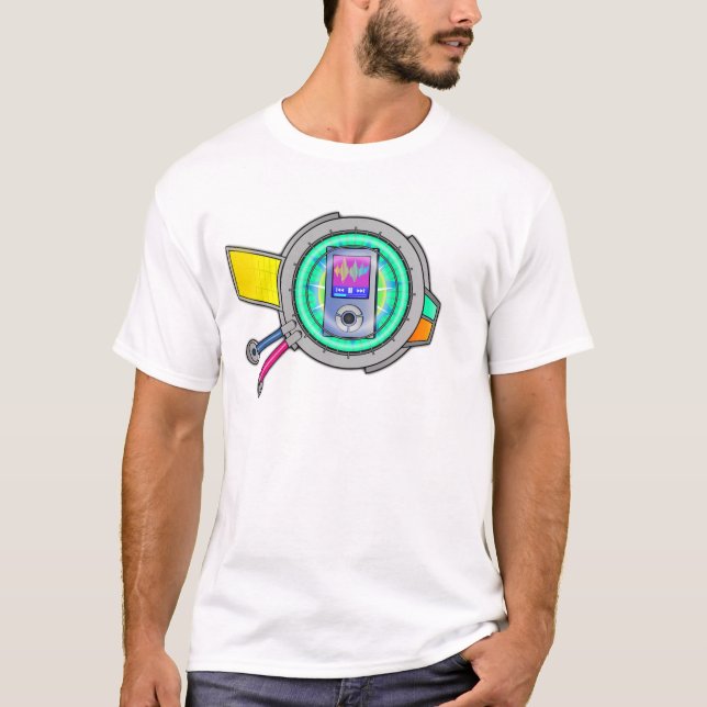 Chai Ipod Chest Core T-Shirt (Front)