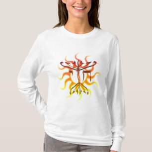 Chai Menorah Sun Women's Shirts