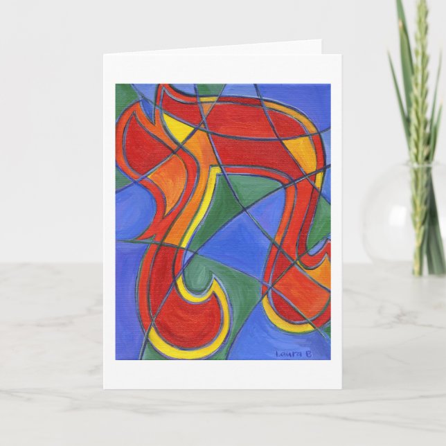 Chai Mosaic Note Card (Front)