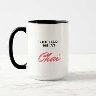 Chai products Two-Tone coffee mug