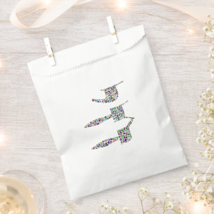 Chai symbol made with Gemstones in All Colours Favour Bag