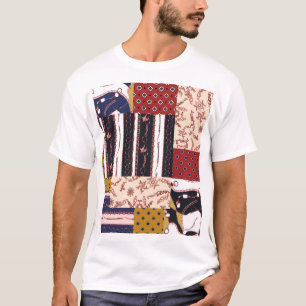 Chain Baroque Rope Geometric Pattern T-Shirt