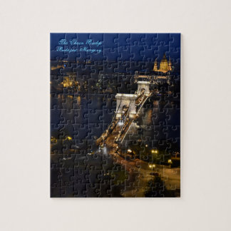 Chain Bridge at Night Jigsaw Puzzle