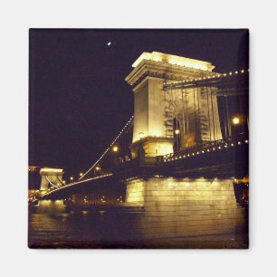 Chain Bridge Budapest Hungary Magnet