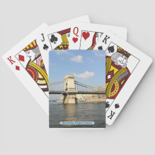 Chain Bridge, Budapest, Hungary Playing Cards