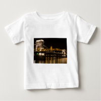 Chain Bridge with Buda Castle Hungary Budapest