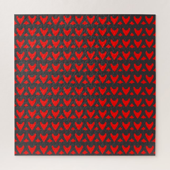 Chain Heart Jigsaw Puzzle (Vertical)