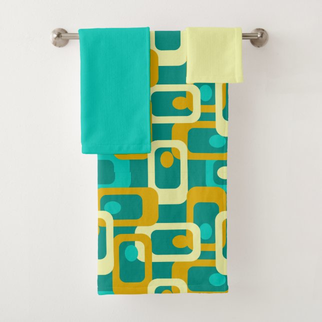 Chain Link  Bath Towel Set (Insitu)