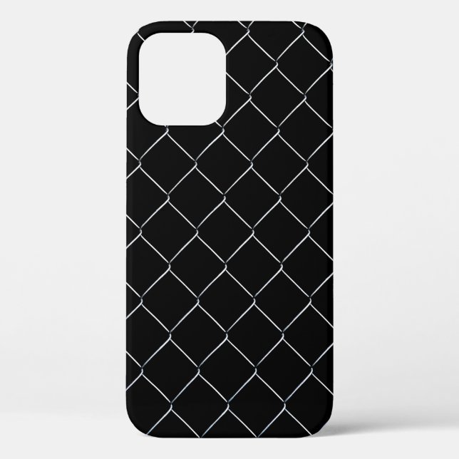 Chain Link Fence Cool Pattern Case-Mate iPhone Case (Back)