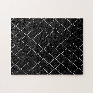 Chain Link Fence Pattern Jigsaw Puzzle