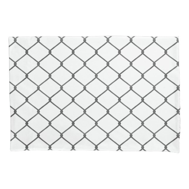 Chain Link Fence Pillowcase (Front)