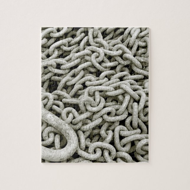 Chain Link Jigsaw Jigsaw Puzzle (Vertical)