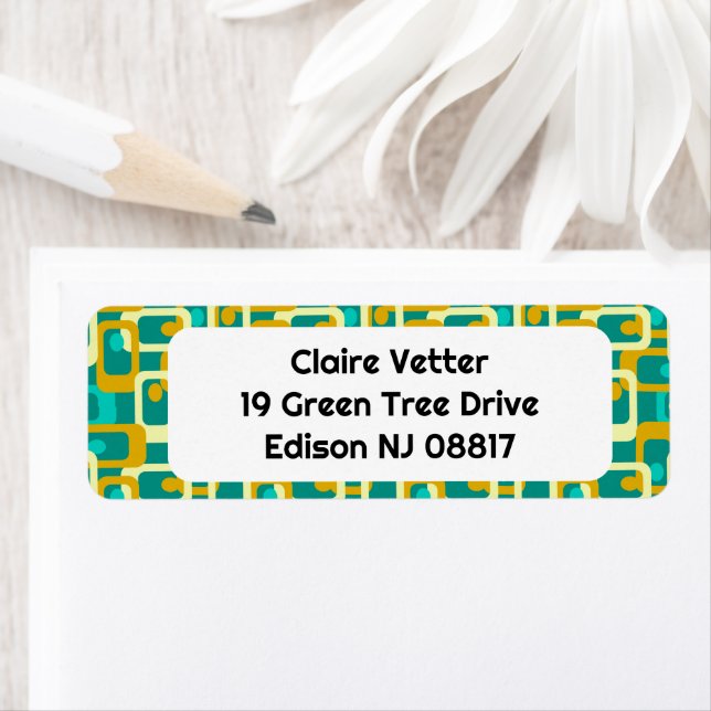 Chain Link  Return Address Label (Insitu)