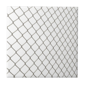 Chain Linked Fence Ceramic Tile