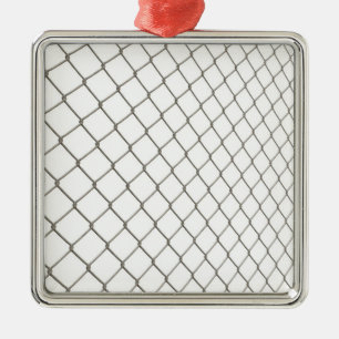 Chain Linked Fence Metal Tree Decoration