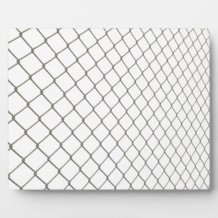 Chain Linked Fence Plaque