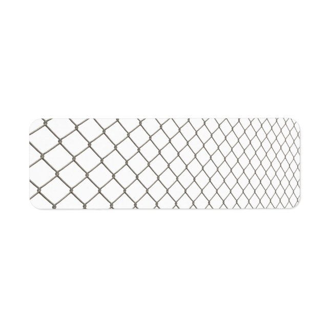 Chain Linked Fence Return Address Label (Front)