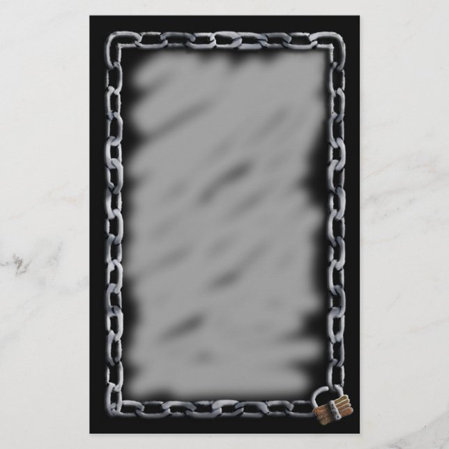 chain mail 1 stationery (Front)