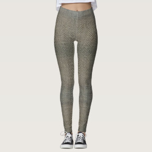 CHAIN MAIL TEXTURE LEGGINGS