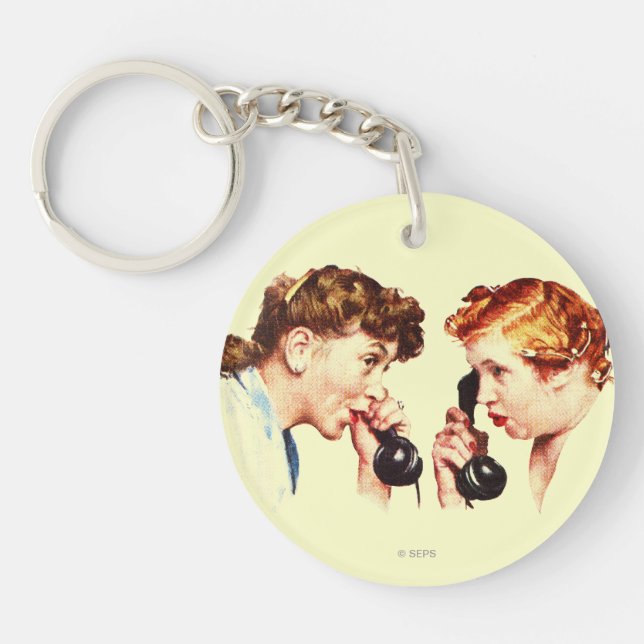 Chain of Gossip Key Ring (Front)