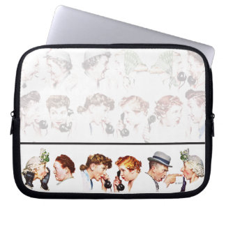 Chain of Gossip Laptop Sleeve