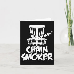 Chain Smoker Disc Golf  Card