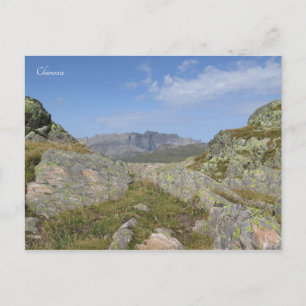 Chaine des Fiz Chamonix Postcard