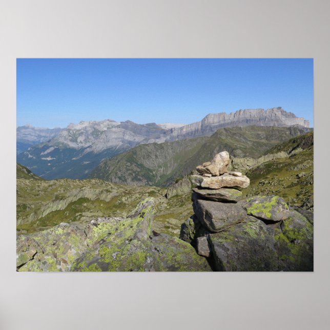 Chaîne des Fiz French Alps Poster (Front)