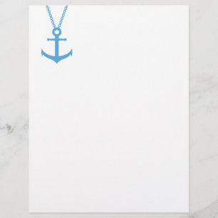 Chained anchor custom letterhead