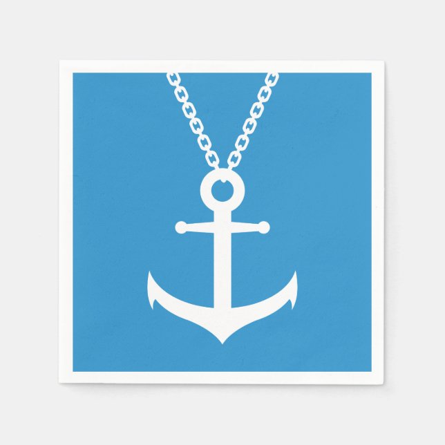 Chained anchor napkin (Front)