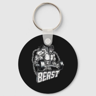 Chained Beast Gorilla Key Ring