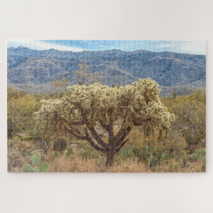 Chained-Fruit Cholla at Sonoran Desert Jigsaw Puzzle
