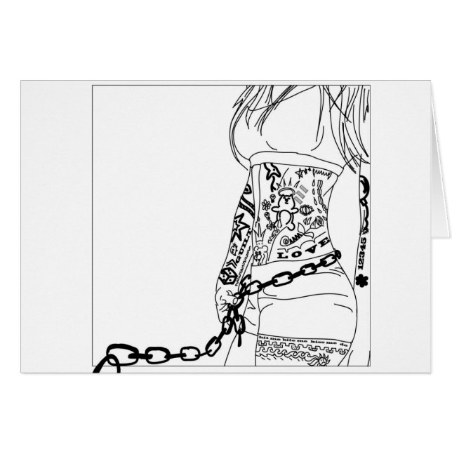 Chained to a bad girl (Front Horizontal)