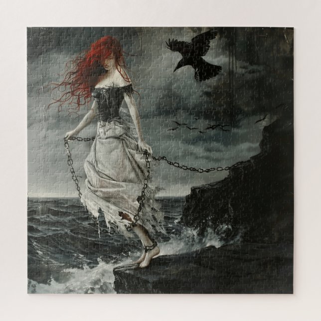 Chained to the Rocks Jigsaw Puzzle (Vertical)