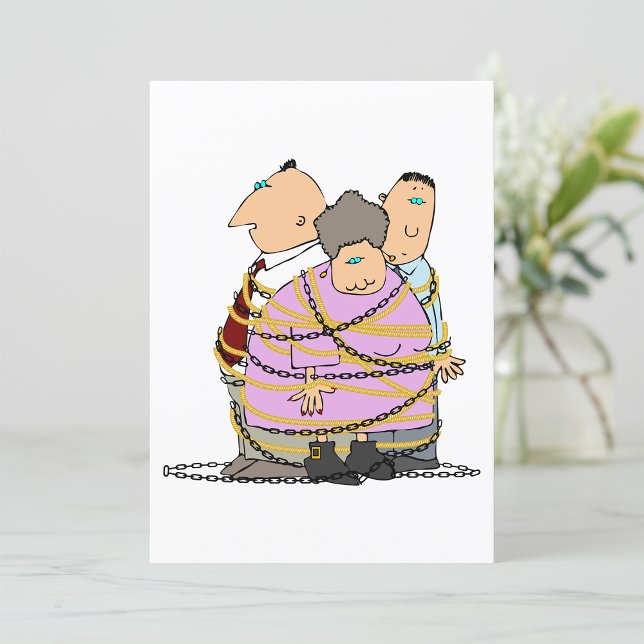 Chained Together Symbolic Unity Humour Invitation (Creator Uploaded)