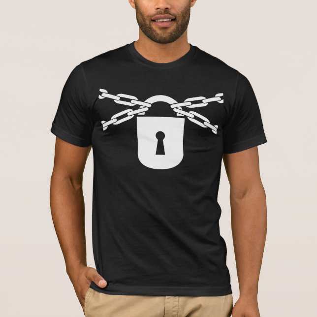 Chained Up T-shirt (black) (Front)